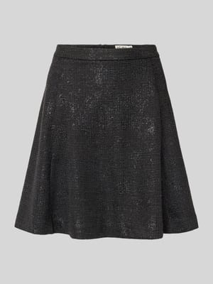 Regular fit minirok met viscose, model 'KATE' Shop The Look MANNEQUINE