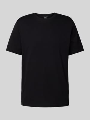 T-shirt z detalem z logo model ‘ORGANIC’ Shop The Look MANNEQUINE