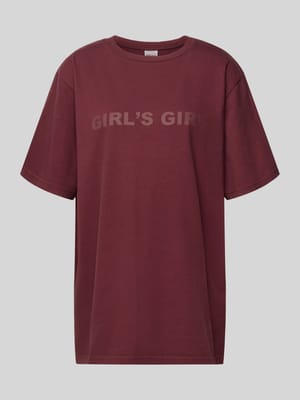 Oversized T-Shirt mit Statement-Print Shop The Look MANNEQUINE