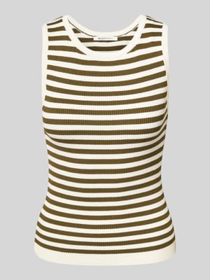 Slim Fit Tank Top aus Viskose-Mix Shop The Look MANNEQUINE