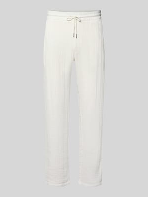 Straight Fit Sweatpants in Musselin-Optik Shop The Look MANNEQUINE