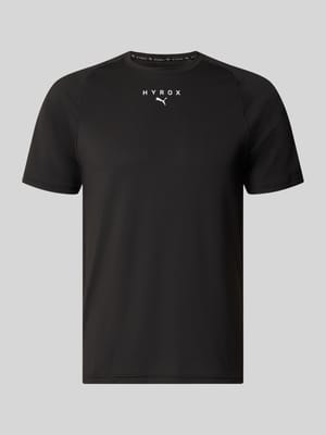 t-shirt sportowy o kroju regular fit z nadrukiem z logo model 'PWRMODE' Shop The Look MANNEQUINE
