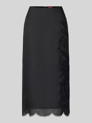 Midirock mit Spitzenbesatz Modell 'FIFY' Shop The Look MANNEQUINE