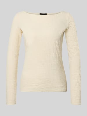 Slim Fit Longsleeve mit Viskose-Anteil Shop The Look MANNEQUINE