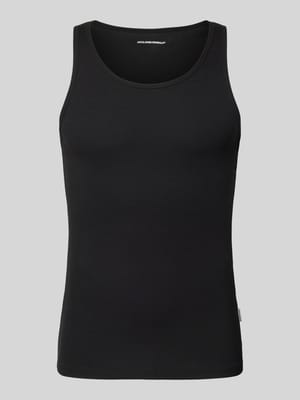 Tanktop mit Label-Detail Modell 'JORIS' Shop The Look MANNEQUINE