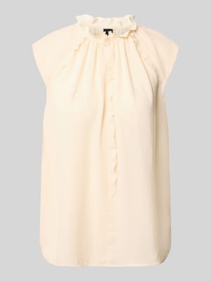 Bluzka z falbanami i krótkimi rękawami Shop The Look MANNEQUINE