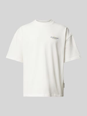 T-shirt z nadrukiem z logo Shop The Look MANNEQUINE