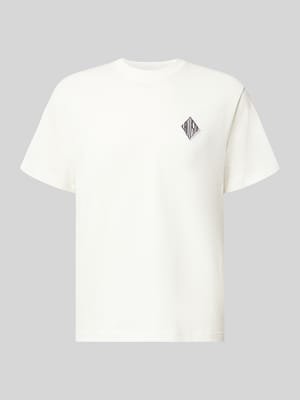 Regular fit T-shirt van puur katoen, model 'JERSEY LOURD' Shop The Look MANNEQUINE