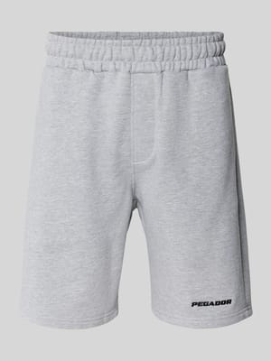 Sweatshorts mit elastischem Bund Shop The Look MANNEQUINE