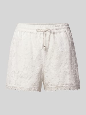 Regular Fit Sweatshorts mit Spitze Modell 'HONEY' Shop The Look MANNEQUINE