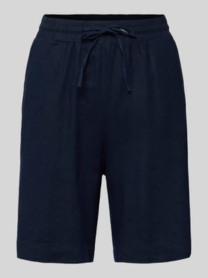 Leinenshorts mit elastischem Bund Modell 'Lava' Shop The Look MANNEQUINE