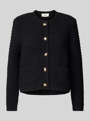 Cardigan met opgestikte zakken, model 'GASPARD' Shop The Look MANNEQUINE