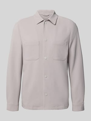 Regular Fit Overshirt mit Brusttaschen Shop The Look MANNEQUINE
