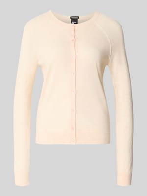 Regular Fit Strickjacke aus reiner Schurwolle Modell 'FONAMI' Shop The Look MANNEQUINE