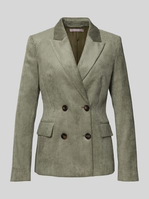 Blazer met structuurmotief Shop The Look MANNEQUINE
