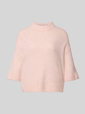 Gebreid T‑shirt met verlaagde schouders model 'Pafinna' Shop The Look MANNEQUINE