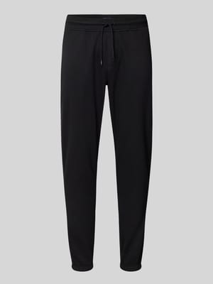 Slim fit sweatpants met gestileerde opening Shop The Look MANNEQUINE