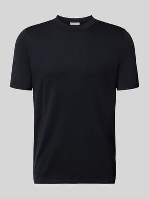 Slim Fit T-Shirt aus reiner Baumwolle Shop The Look MANNEQUINE