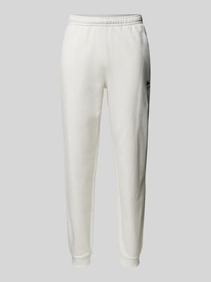 Tapered fit sweatpants met labelprint, model 'HERITAGE' Shop The Look MANNEQUINE