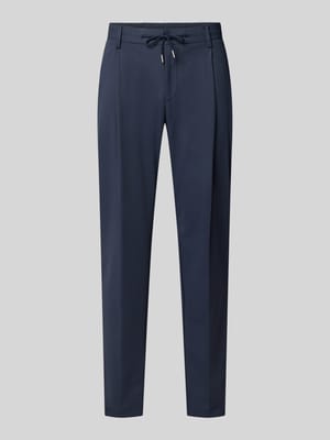 Regular Fit Hose mit Tunnelzug und Eingrifftaschen Shop The Look MANNEQUINE