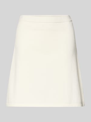 Eng anliegender Mini-Rock aus reiner Baumwolle Modell 'AMOUR' Shop The Look MANNEQUINE