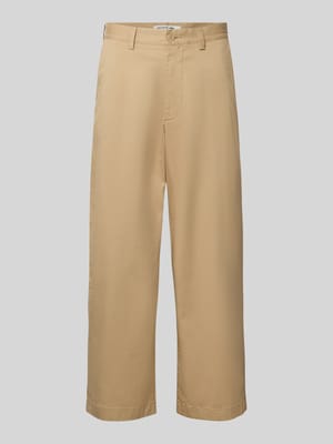Loose Fit Weite Hose aus Baumwoll-Mix Shop The Look MANNEQUINE