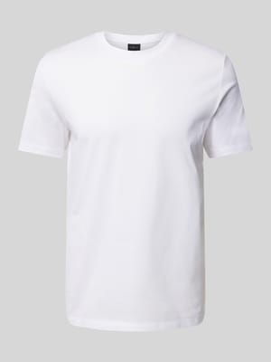 Regular Fit T-Shirt aus reiner Baumwolle Shop The Look MANNEQUINE