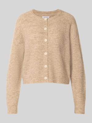 Regular Fit Cardigan mit Woll-Anteil Shop The Look MANNEQUINE