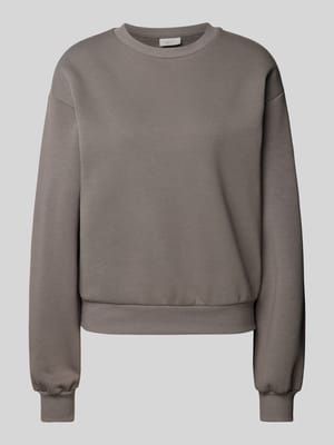Sweatshirt mit überschnittenen Schultern Shop The Look MANNEQUINE
