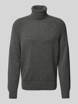 Strickpullover mit Rollkragen Modell 'ELOGICO' Shop The Look MANNEQUINE