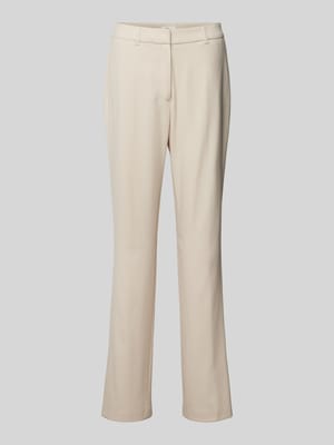 Tapered Fit Stoffhose mit Strukturmuster Shop The Look MANNEQUINE