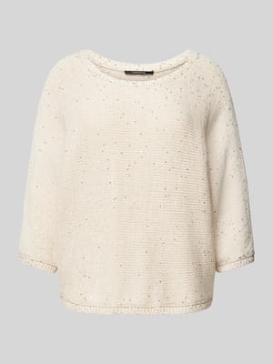 Gebreide pullover met 3/4-mouwen Shop The Look MANNEQUINE