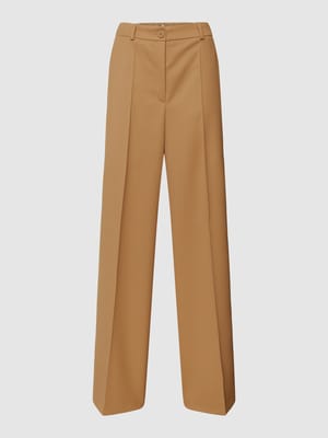 Stoffen broek met elastische band, model 'Tunipa' Shop The Look MANNEQUINE