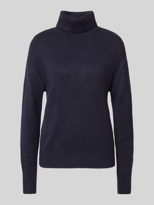 Regular Fit Strickpullover mit Wollanteil und Rollkragen Shop The Look MANNEQUINE