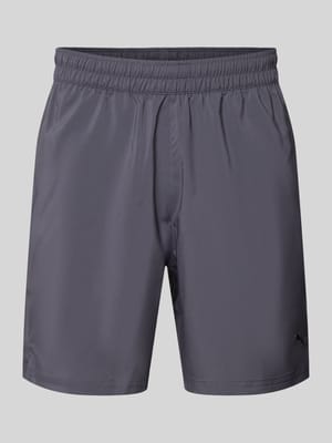 Shorts mit Logo und elastischem Bund Shop The Look MANNEQUINE