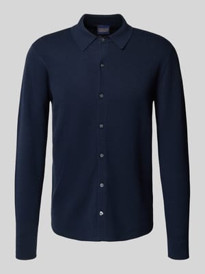 Kurtka z dzianiny z listwą guzikową Shop The Look MANNEQUINE