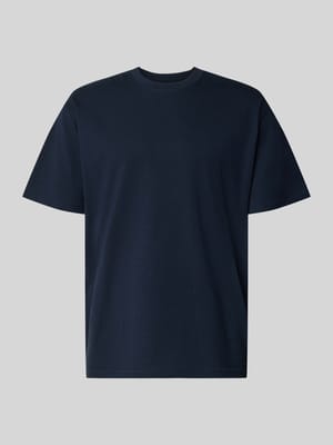 Regular Fit T-Shirt mit Rundhalsausschnitt Shop The Look MANNEQUINE