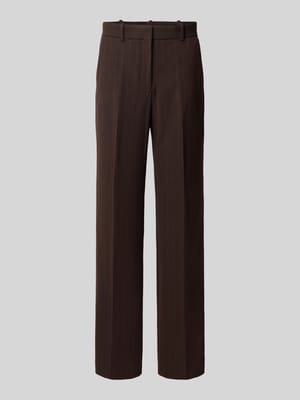 Flared Anzughose mit Viskose-Anteil Modell 'BERGEN' Shop The Look MANNEQUINE