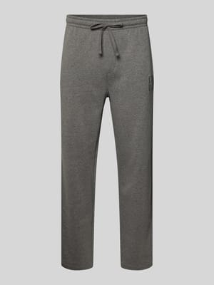 Sweatpants mit elastischem Bund und Logo Shop The Look MANNEQUINE