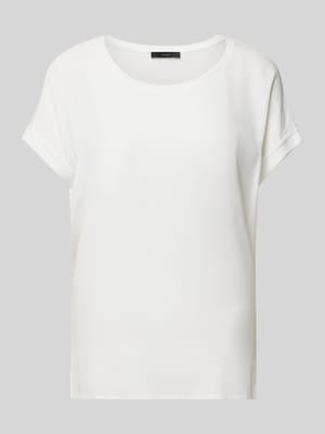 T-shirt van viscose met zijsplitten, model 'AYANO' Shop The Look MANNEQUINE