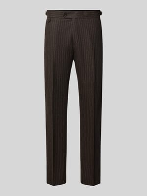 Straight Fit Hose aus Woll-Mix Modell 'Tense' Shop The Look MANNEQUINE