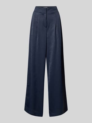 Wide Fit Stoffhose mit Strukturmuster Shop The Look MANNEQUINE
