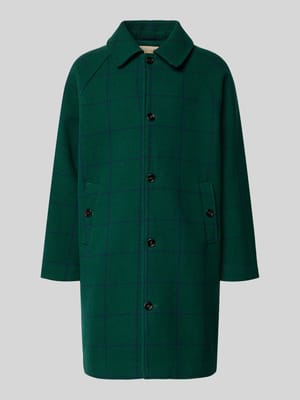 Lange jas met kentkraag Shop The Look MANNEQUINE