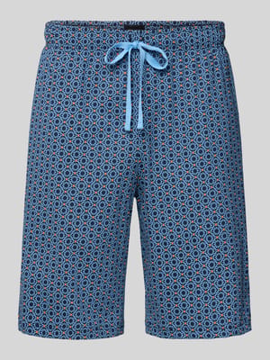 bermudy we wzór na całej powierzchni z elastycznym pasem Shop The Look MANNEQUINE