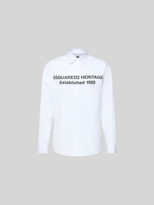 Regular Fit Freizeithemd aus Baumwolle Shop The Look MANNEQUINE