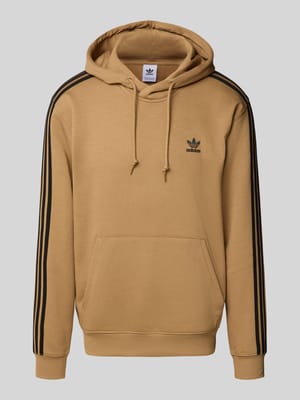 Hoodie met labelstitching Shop The Look MANNEQUINE