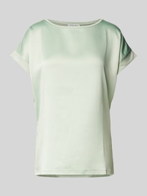 T-Shirt mit U-Boot-Ausschnitt Shop The Look MANNEQUINE