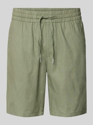 Shorts aus Leinen-Baumwoll-Mix Modell 'barton' Shop The Look MANNEQUINE