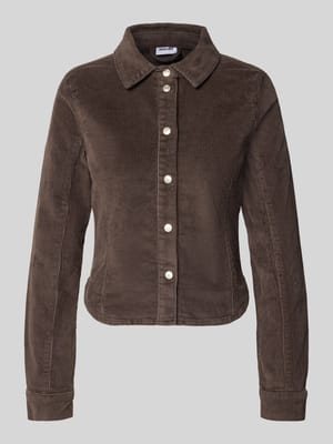 Blusenshirt aus Baumwoll-Mix mit Umlegekragen Shop The Look MANNEQUINE