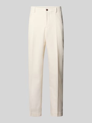 Regular Fit Anzughose aus Leinen-Baumwoll-Mix Modell 'RAFA' Shop The Look MANNEQUINE